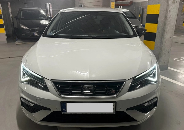 Seat Leon cena 65000 przebieg: 49777, rok produkcji 2018 z Warszawa małe 379